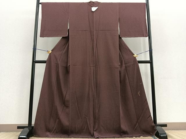 平和屋着物＃男性 長羽織 霞文 正絹 逸品 未使用 BAAT9268gt 長羽織仕立て 