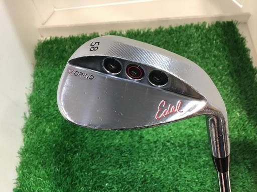 Edel GOLF Edel GOLF SMSウェッジ 58° VーGRIND ウェッジ WG 純正特注シャフト フレックスS メンズ 男性用 右利き 右用 Cランク ゴルフクラブ