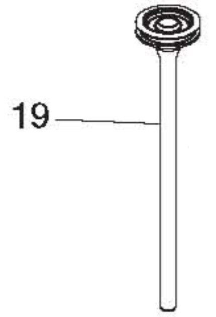 MAX マックス 高圧コイルネイラ HN-75N4 D -R 用 メインピストンユニット No.19 HN70330 大工 建築 建設 造作 釘打機 修理 部品 パーツ