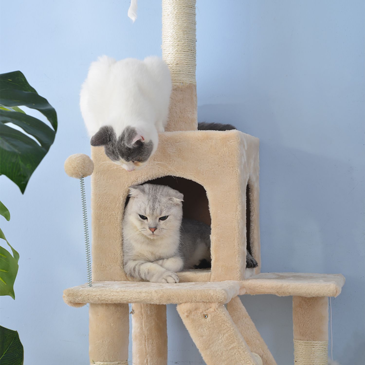 キャットタワー 据え置き型