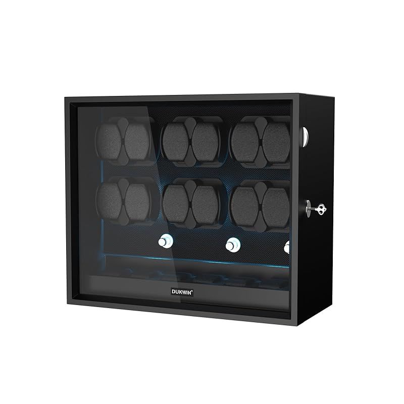 Amazon | DUKWIN ワインディングマシーン 4本巻き+6本収納 ウォッチ