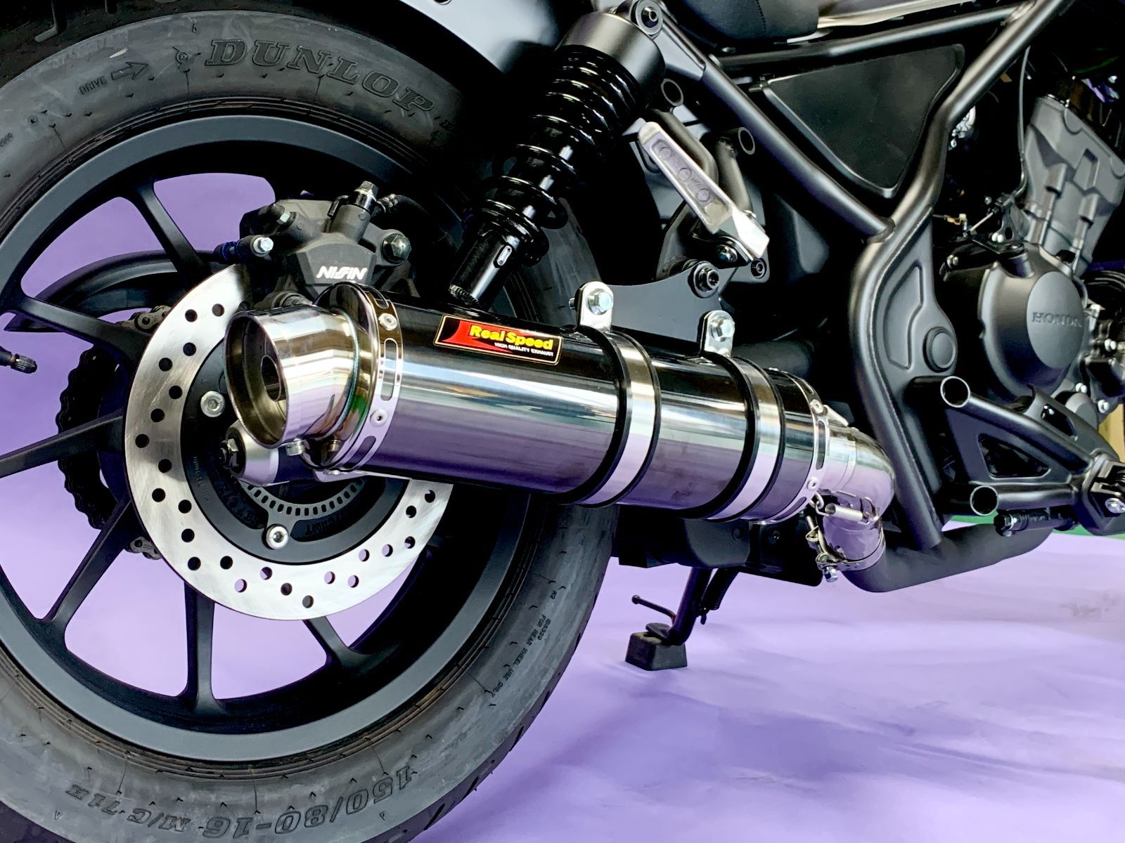 REBEL レブル250 2BK-MC49 クーガ ステンレス マフラー スリップオン