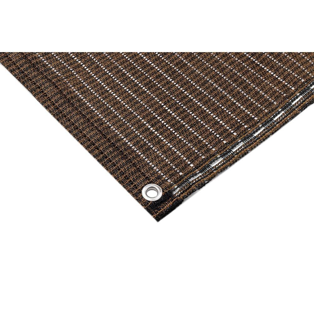 Style:1)リニューアル品_Color:2)モカ_Size:3)1.8×3m タカショー 日よけ クールシェード エアー モカ 1.8×3m ポリエチレン CLS 従来品の1.4倍の通気性 UVカット 【2】 シェード サンシェード オーニング 