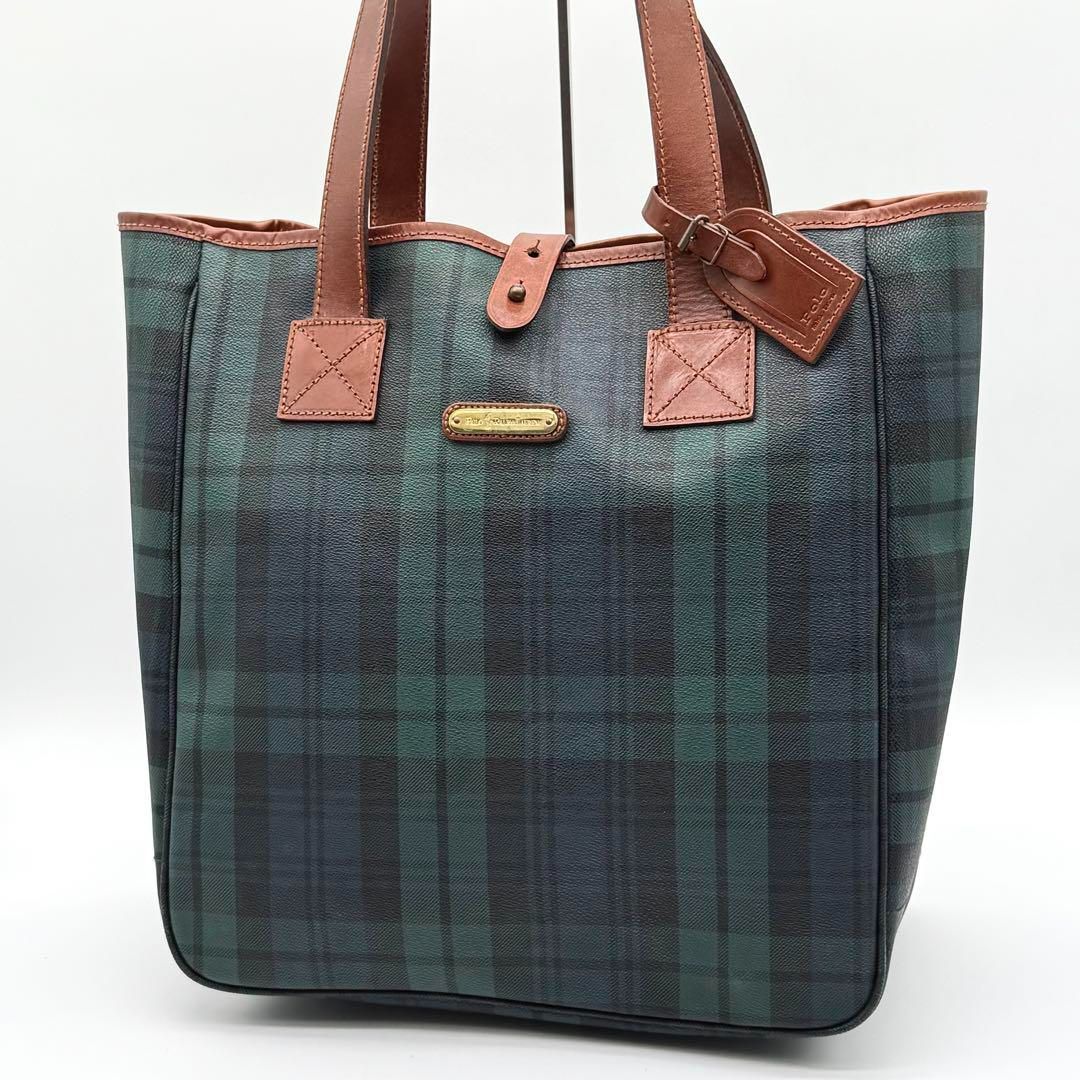 Ralph Lauren タータンチェック トートバッグ ヴィンテージ