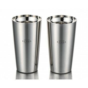 燕研磨ファクトリー ステンレスダブルタンブラー320ml 2P ME-7355
