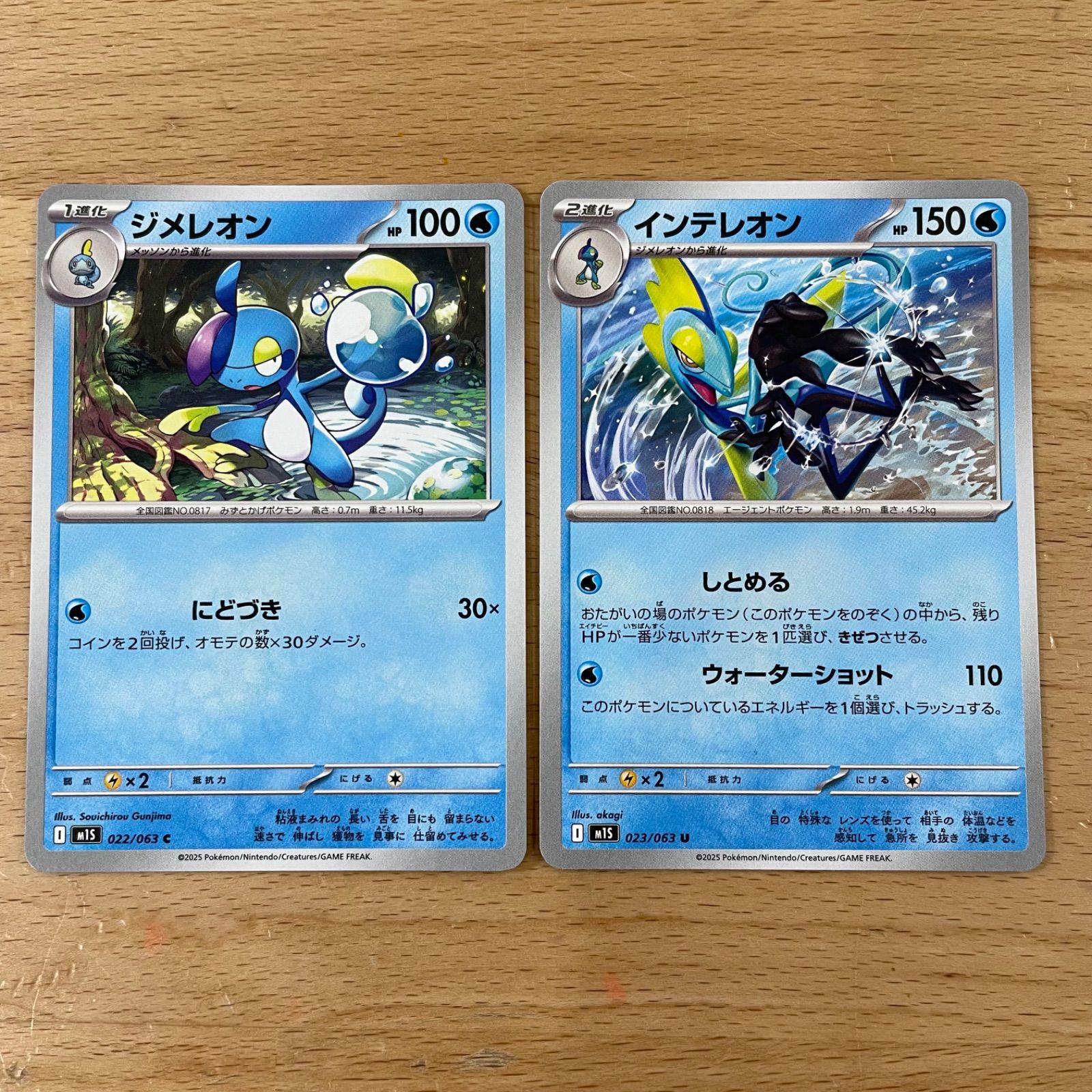 ポケモン - ☆ジメレオン進化ラインセット☆ ポケモンカード インテレオン/ジメレオン 進化セット - メルカリ