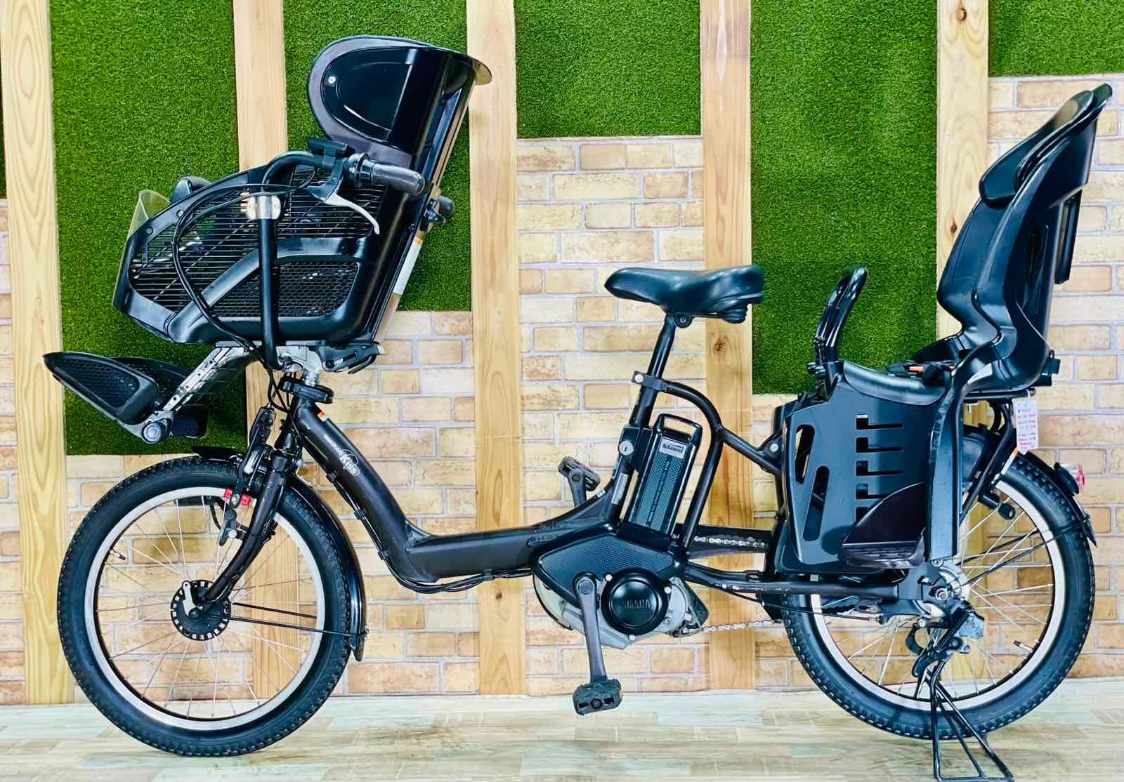 人気アイテムが再入荷！ 超超 モデル ブラウン系 ヤマハ パスキス 電動アシスト自転車 8.7AH 子供乗せ 20インチ 完成車 PAS kiss H1940 撥水