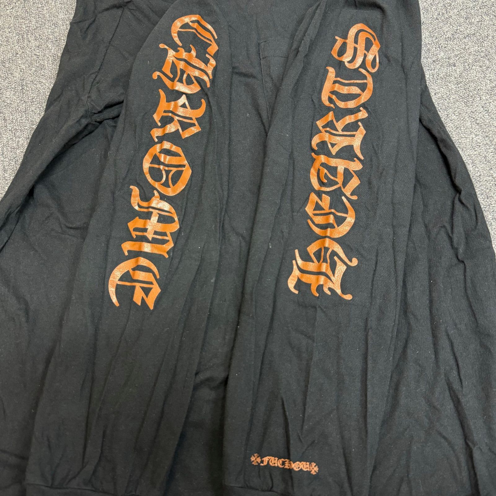 Chrome Hearts クロムハーツ CH Brown Letters ロンT Tシャツ Chrome Hearts CH Brown Letters T-Shirt CHクロス ブラウン