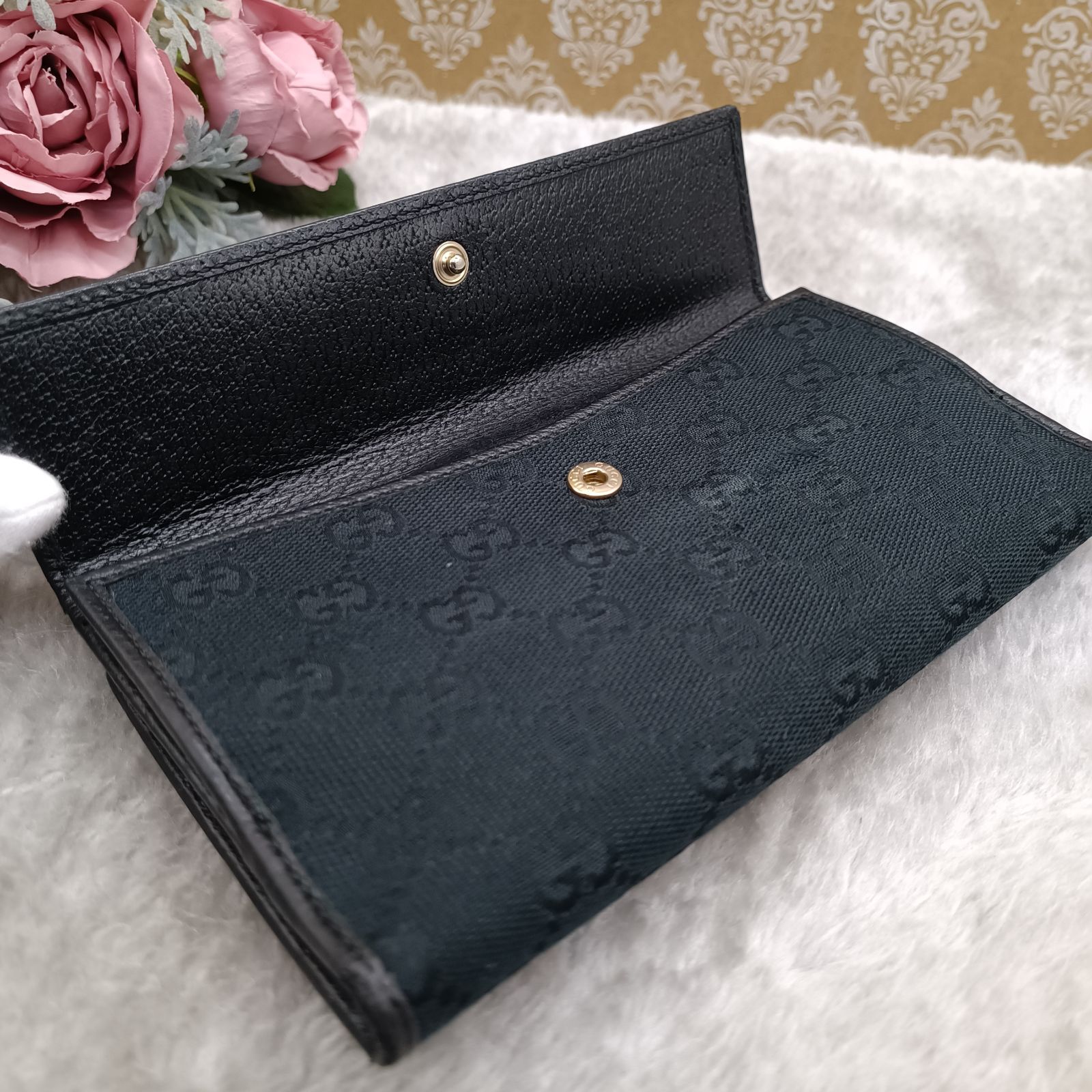 GUCCI 》 ☆希少☆ グッチ 長財布 ロングウォレット プリンシー GG