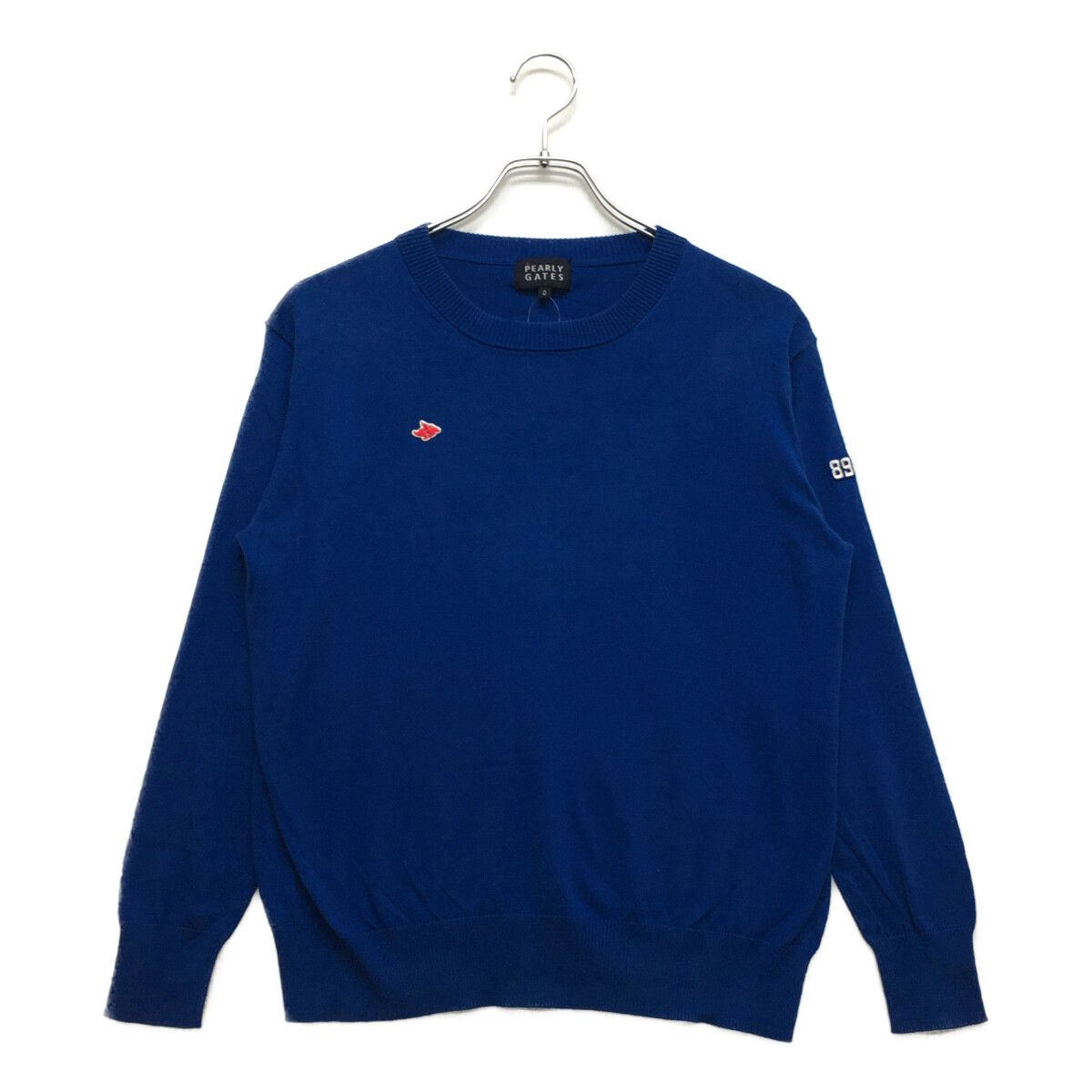 PEARLY GATES カノコダンボールクルーネックトップス　サイズM PG BODY】E/ベアカノコ長袖モックネックカットソー | PEARLY