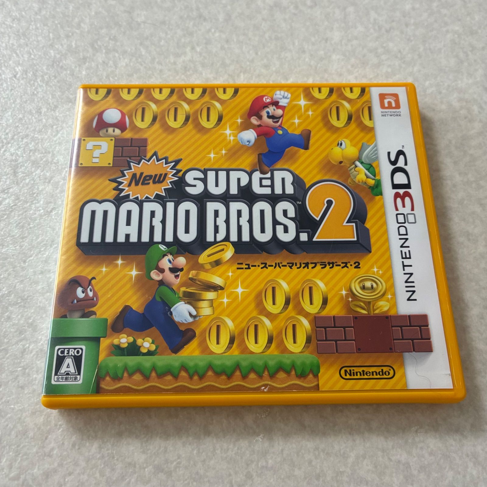 動作確認済 Newスーパーマリオブラザーズ2 ニンテンドー3DS