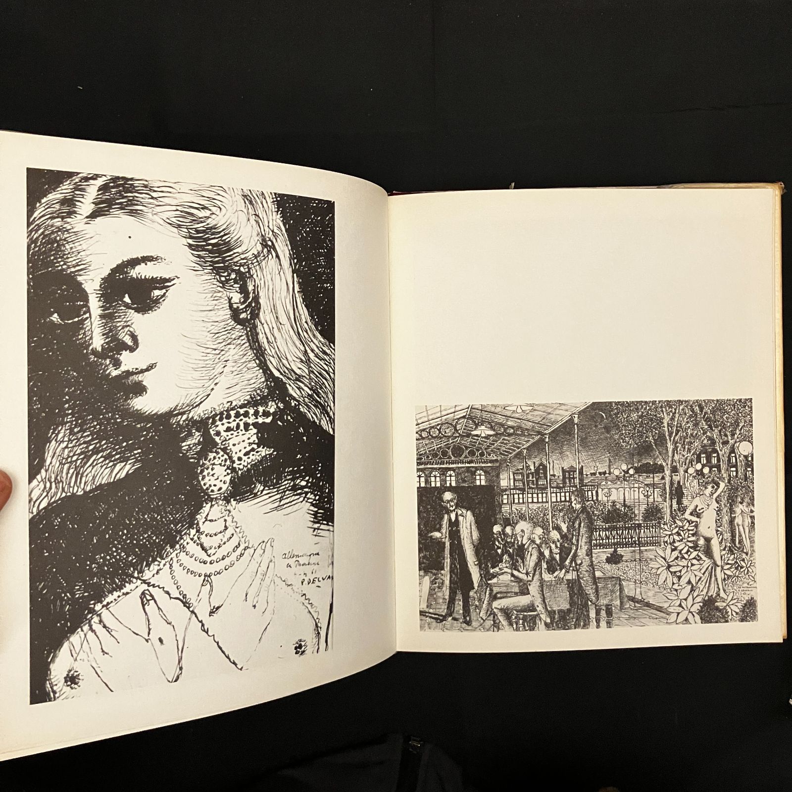 les Dessins de PAUL DELVAUX ポール・デルヴォー デッサン作品