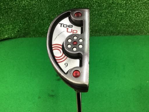 yossy様 オデッセイ パター Toe up #9 L字タイプ 33インチ 中古】 オデッセイ Toe Up #9 33インチ パター PT スチール