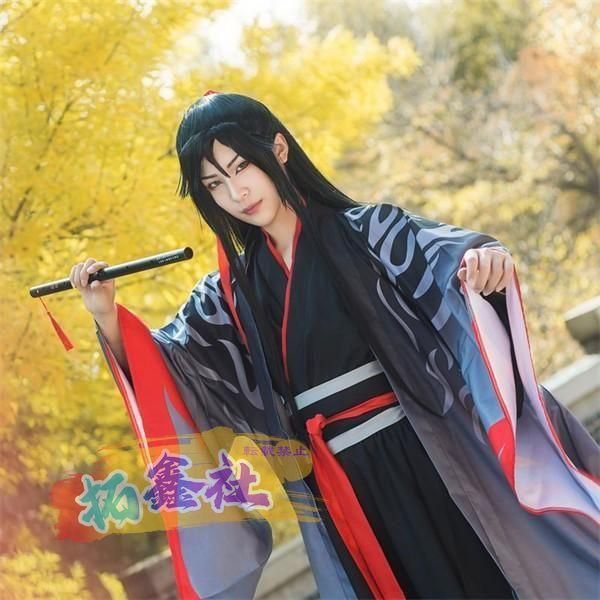魔道祖師 夷陵老祖 ウィッグ付き コスプレ衣装 XLサイズ 新品 魔道祖師 魏