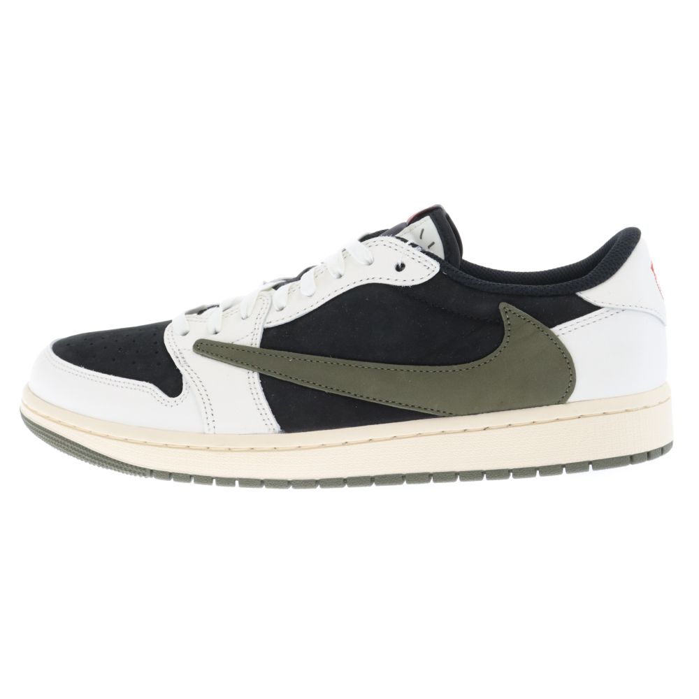 NIKE (ナイキ) ×Travis Scott WMNS AIR JORDAN 1 LOW OG Medium Olive