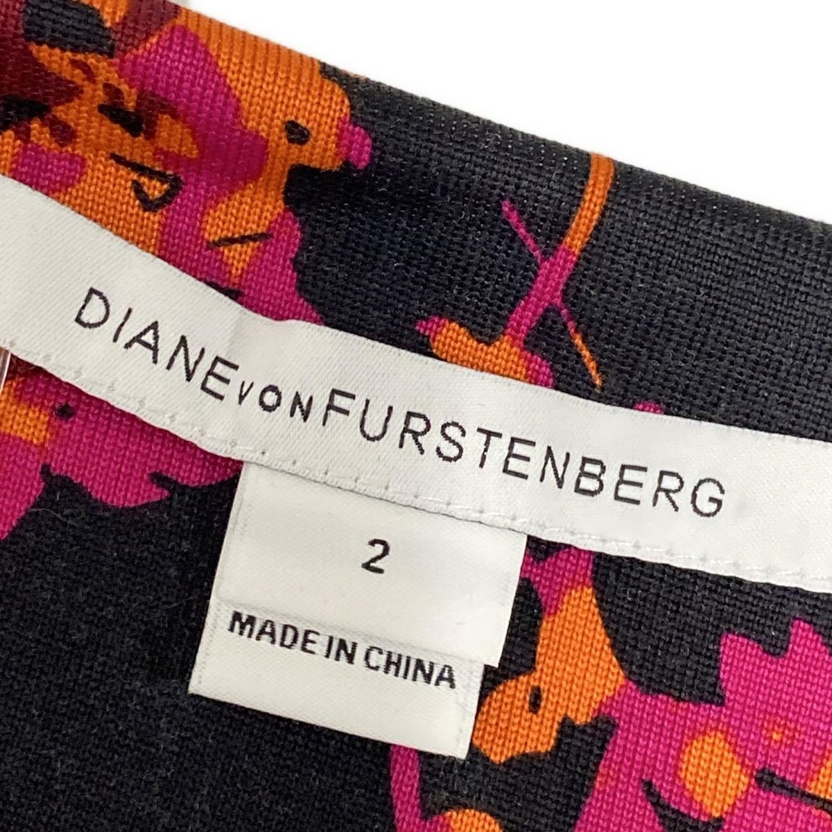 Diane von Furstenberg 花柄ワンピース サイズ2 DIANE von FURSTENBERG - ダイアン・フォン・ファステンバーグ