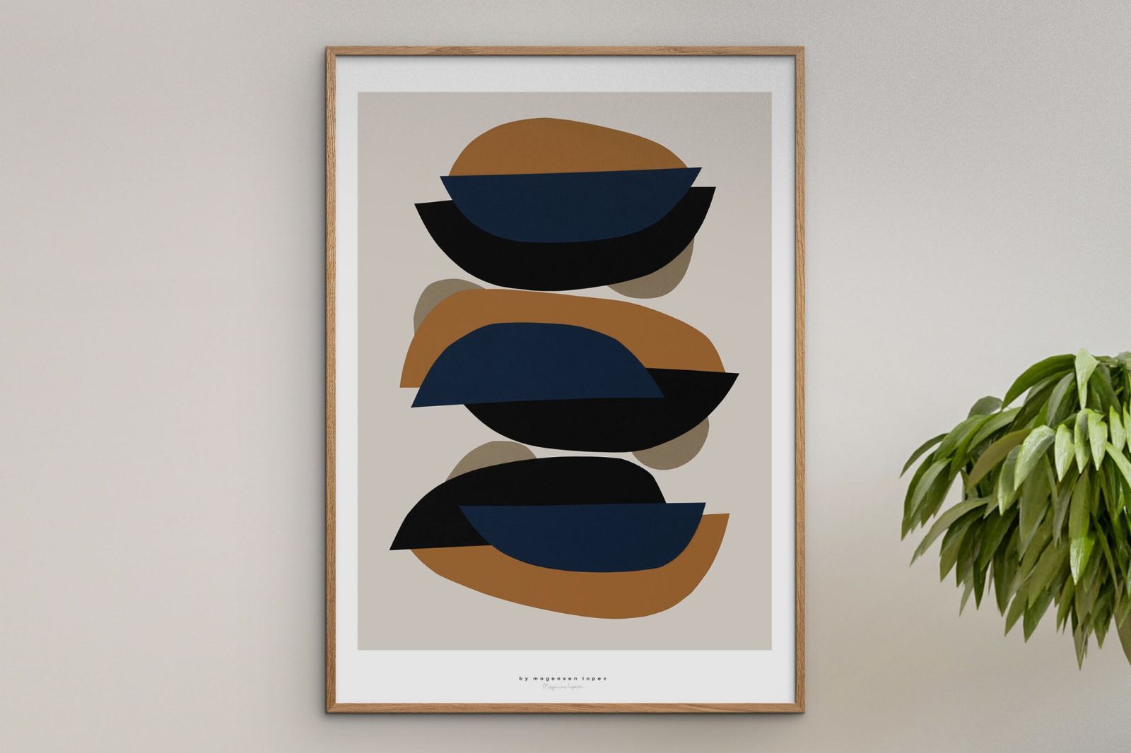 北欧アートポスター ミニマルデザインインテリア 50x70cm PSTR studio | Bauhaus art school | 50x70cm アートプリント⁄アート