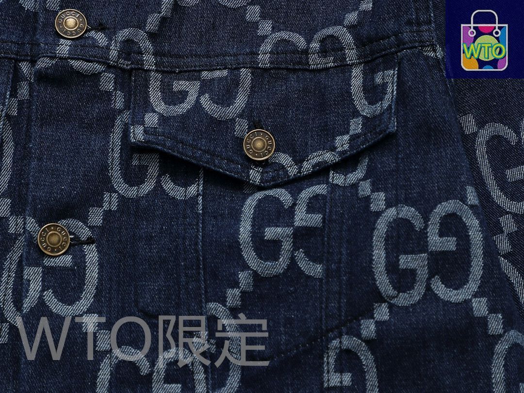 【セール】GUCCI　デニムジャケット Gucci デニムジャケット | ブルー | FARFETCH JP
