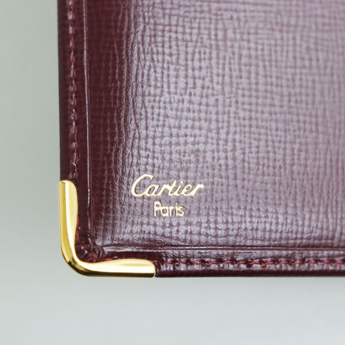未使用品○Cartier カルティエ マストライン レザー ゴールド金具 