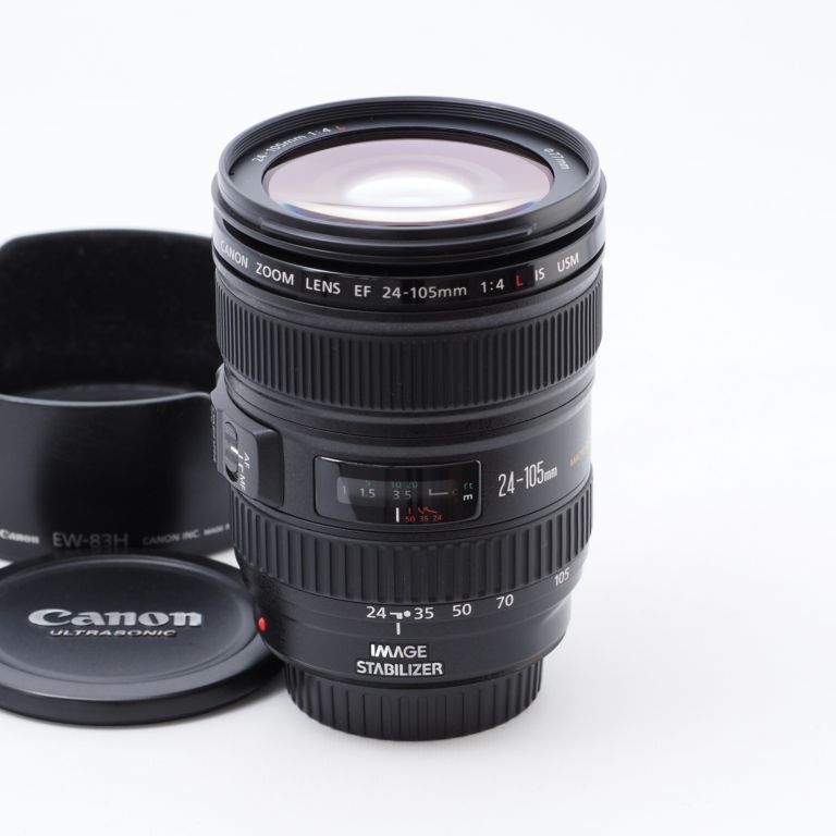 Canon キヤノン 標準ズームレンズ EF24-105mm F4L IS USM フルサイズ