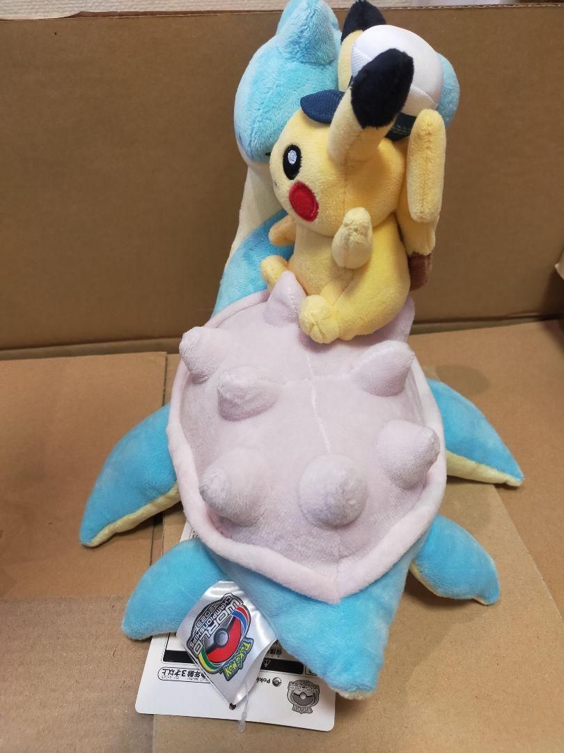 ポケモン wcs 2023 ヨコハマ ラプラス&ピカチュウ ぬいぐるみ