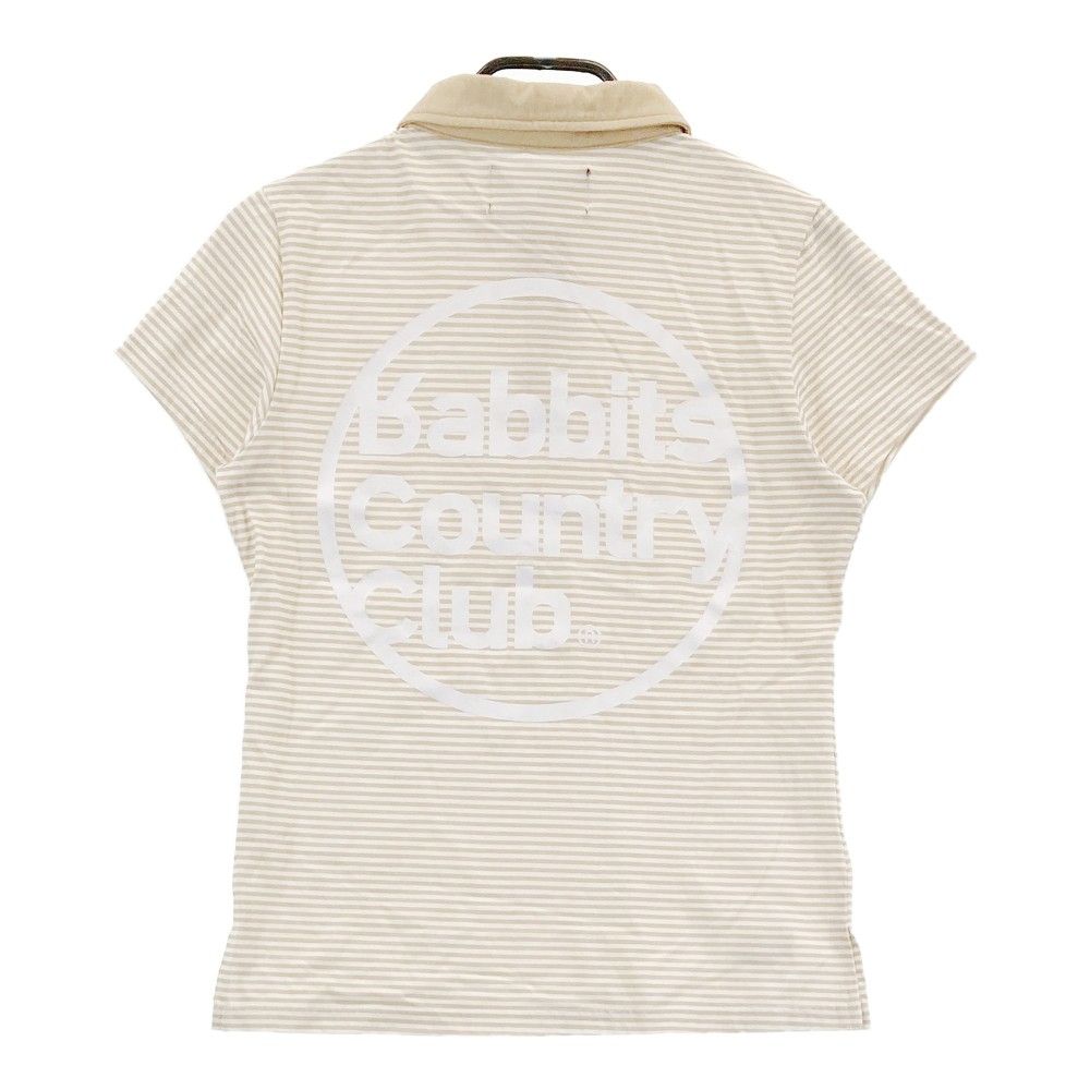 サイズ：M FR2 GOLF エフアールツーゴルフ 半袖 ポロシャツ ボーダー柄  