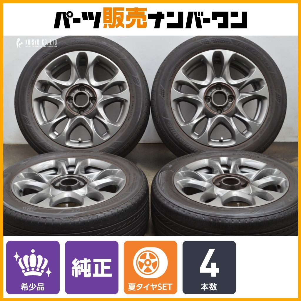 FIAT フィアット 500S ツインエアー 純正 15in 6J 35 PCD98 ブリヂストン レグノGR-XI GR-XII 185 55R15 品番 51940828