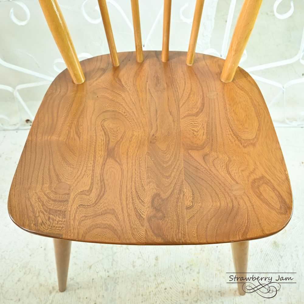 L3705-297-1 英国ヴィンテージ ERCOL アーコールチェア ボウバック