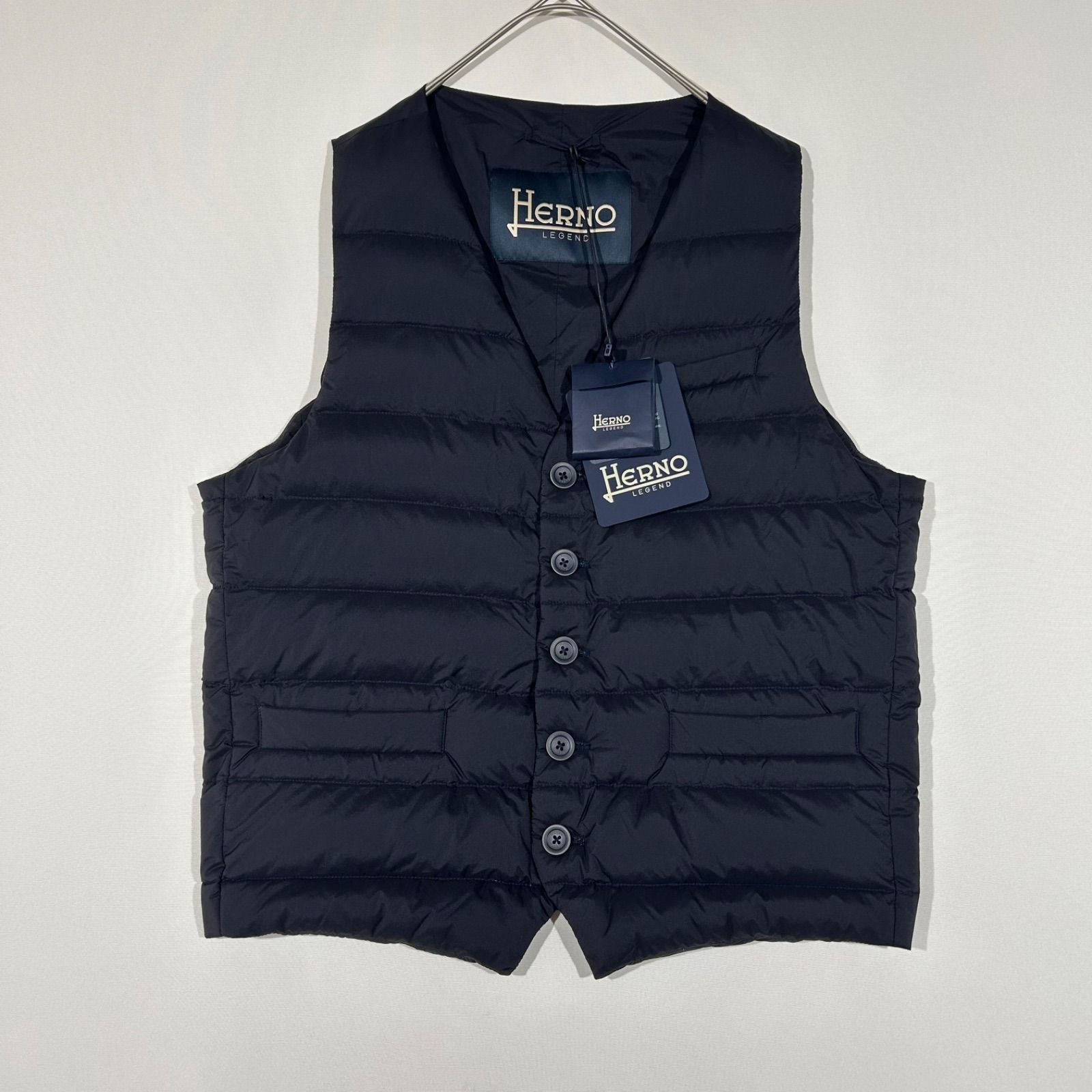美品/タグ付き】 ヘルノ HERNO LEGEND レジェンド ダウンベスト