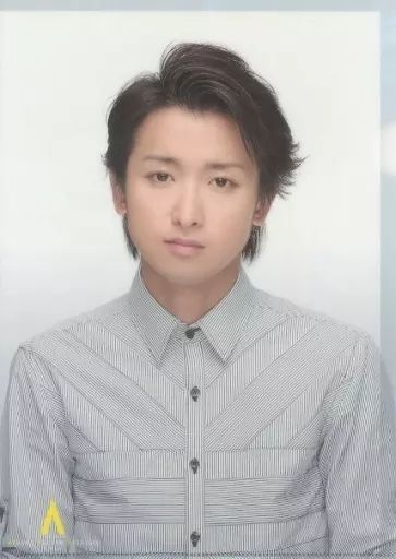 クリアファイル 男性アイドル 大野智 嵐 A4クリアファイル arashi marks ARASHI AROUND ASIA 2008 in SEOUL ソウル公演