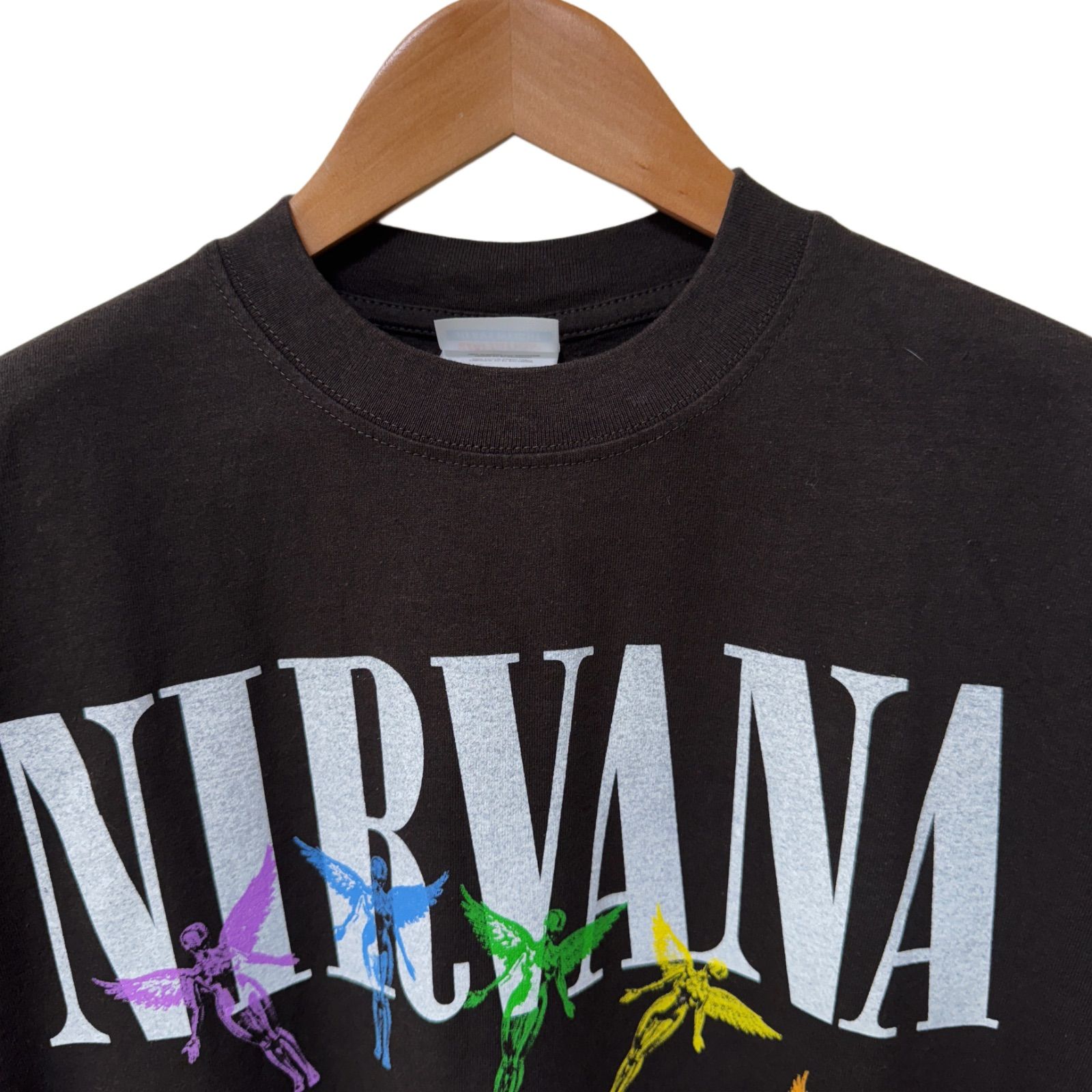 90s NIRVANA IN UTERO ニルヴァーナ インユーテロ　Lサイズ 90s nirvana in utero tee giant L ニルヴァーナ - メルカリ