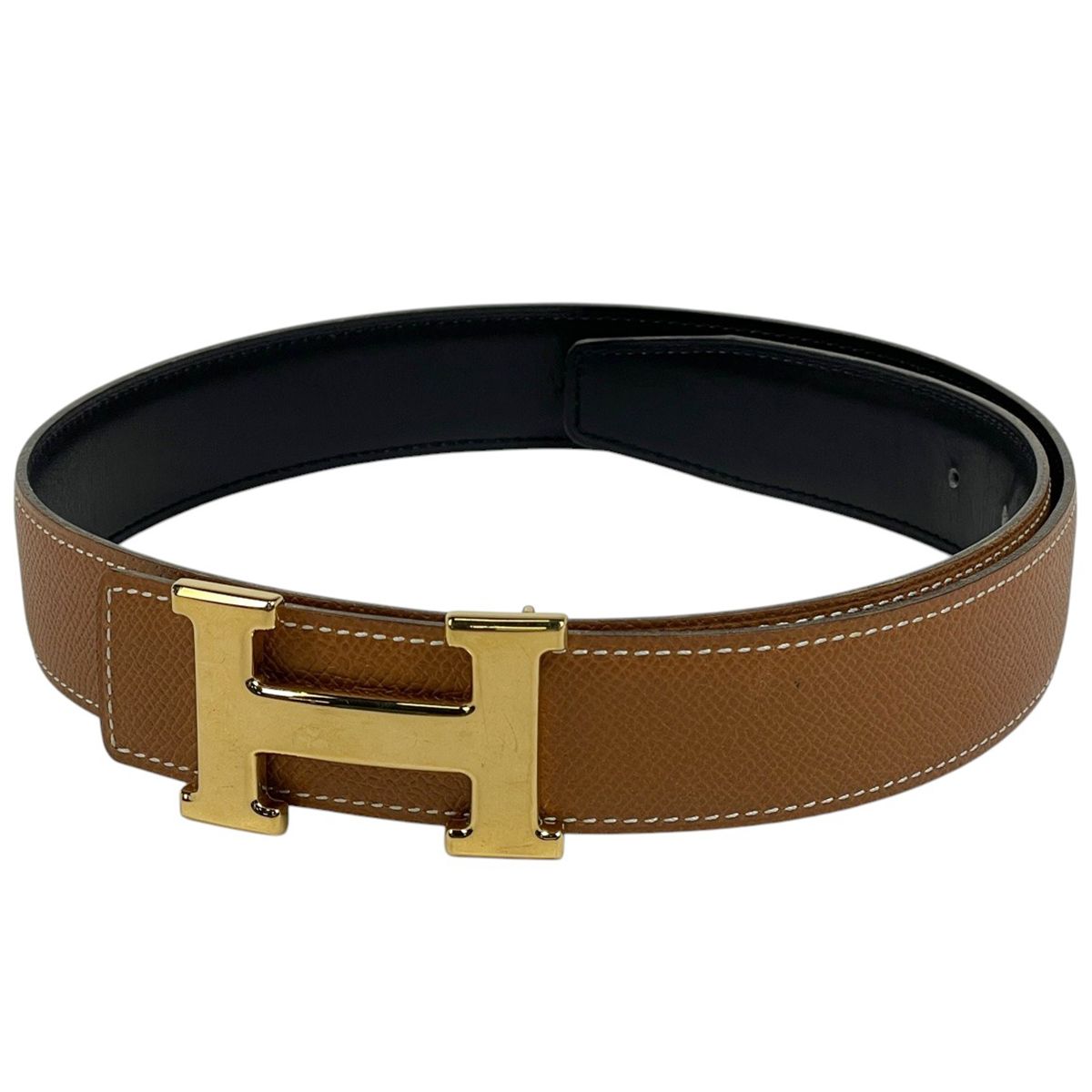 エルメス HERMES コンスタンス リバーシブル Hベルト 〇Z刻印 ベルト  