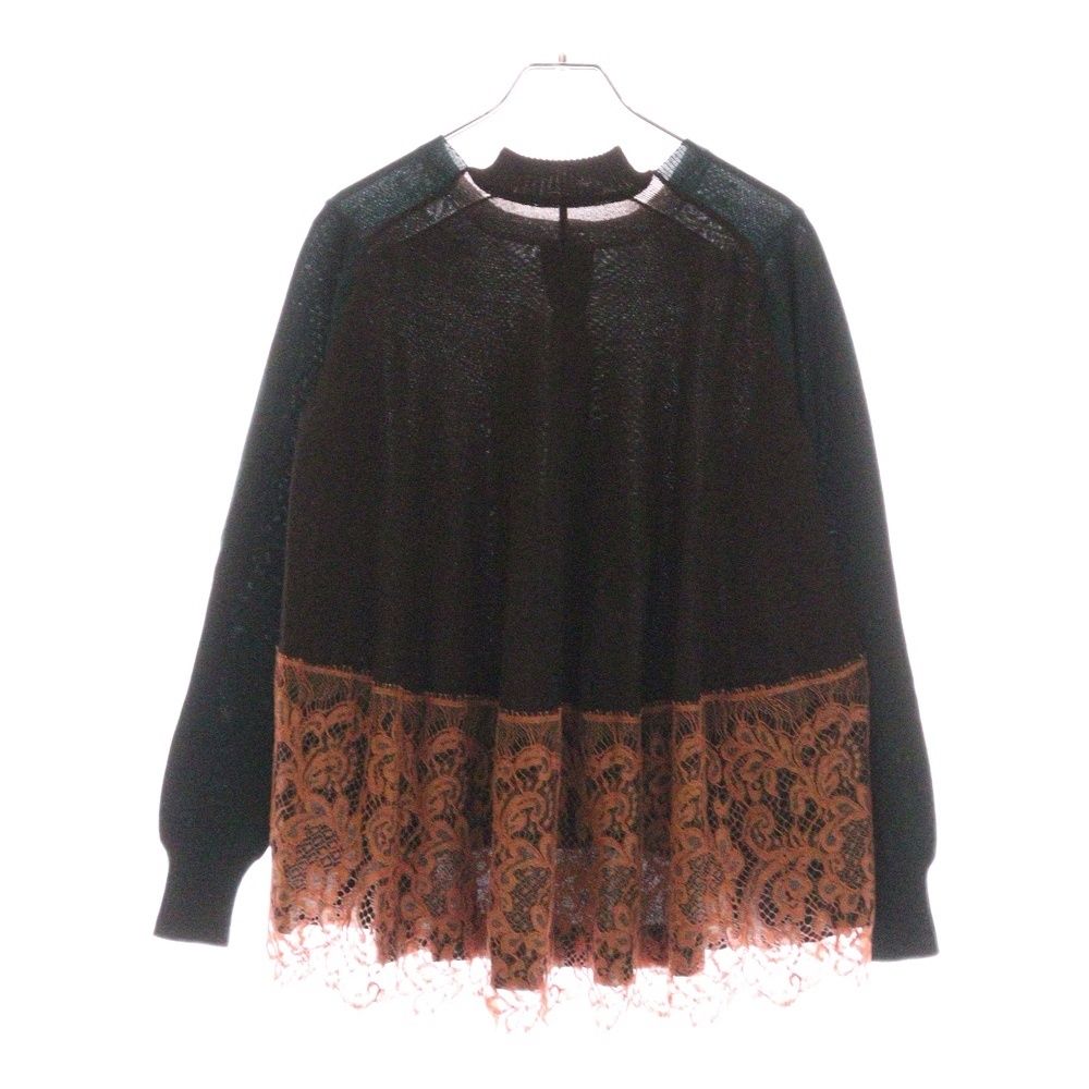 Sacai (サカイ) 13SS レースドッキング ニットカーディガン 13