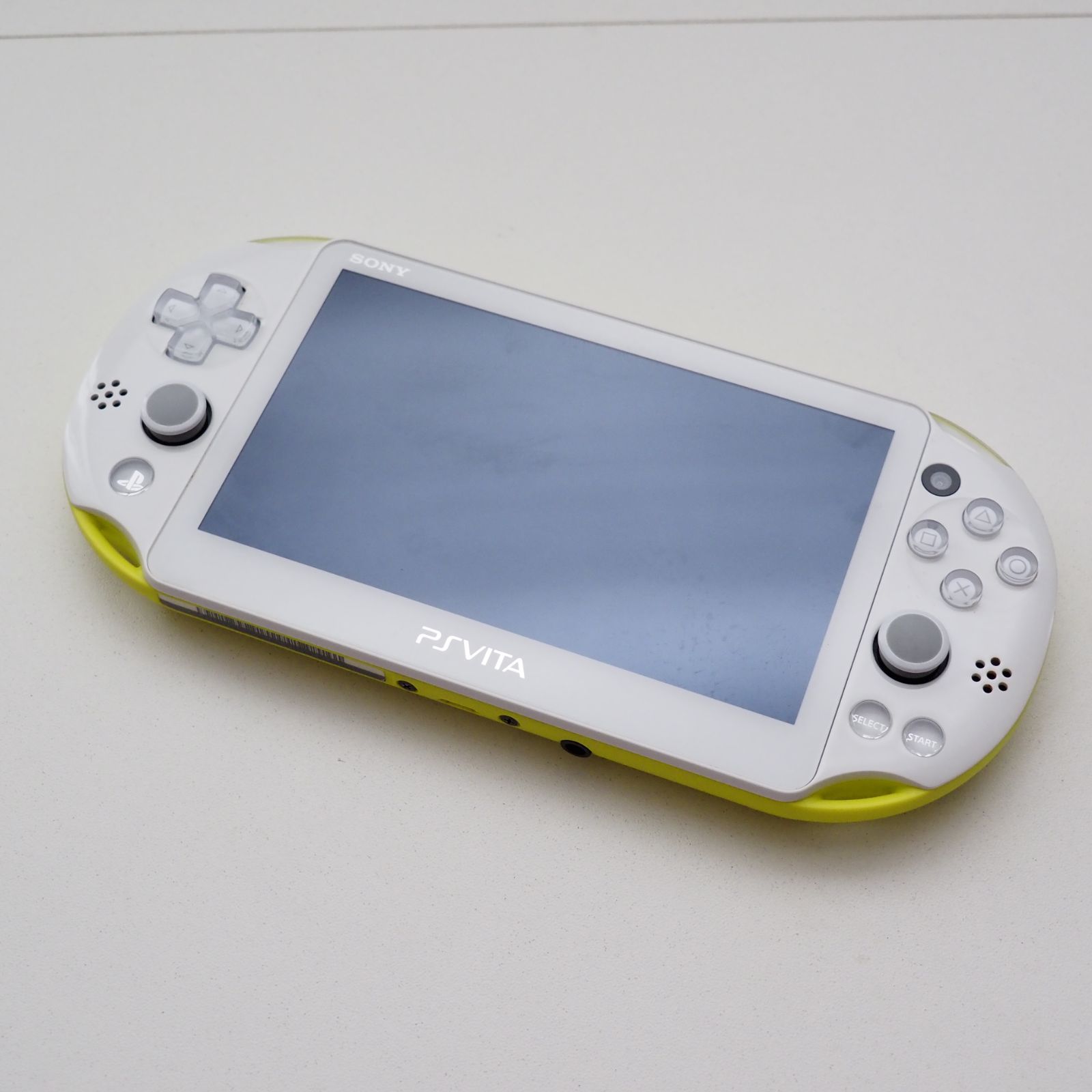 PS Vita 本体 PCH-2000 ホワイト ライムグリーン SONY
