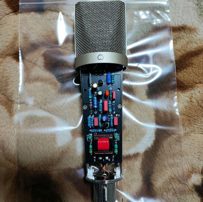 新品 自作 Neumann U87ai コンデンサーマイク 1:1クローンモデル 