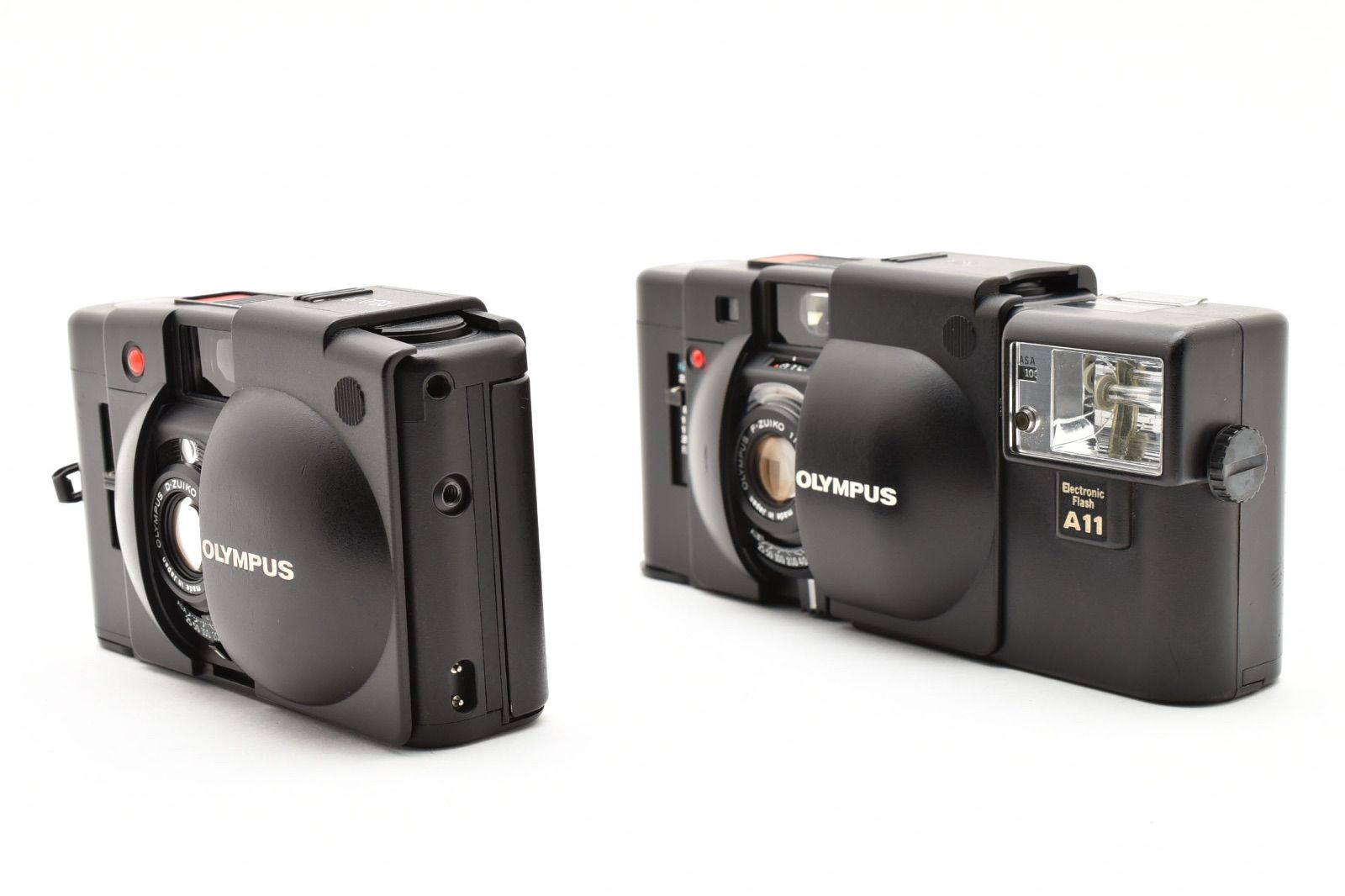 OLYMPUS XA2 オリンパス A11 コンパクト フィルムカメラ ジャンク ☆2台まとめ!!☆ OLYMPUS オリンパス XA2 + XA ＆A11 コンパクト