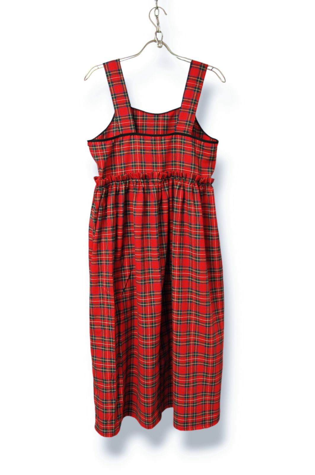 ○コムデギャルソンガールcommedesgarcongirl19ss赤ワンピース