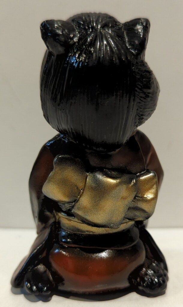 ヒカリトイズ 物ノ怪少女 化ケ狸 黒成型/赤茶/金 - メルカリ