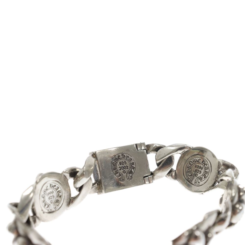 【早い者勝ち】Chrome HeartsシルバーブレスレットFLERBSフレア CHROME HEARTS (クロムハーツ) BS FLUER LINK/BSフレアリンク シルバー