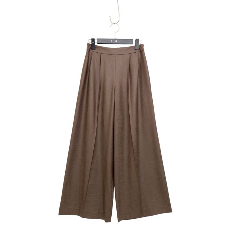 専用　FOXEY NEW YORK フォクシー　パンツ アディソン 未使用品 FOXEY NEWYORK フォクシー パンツ アディソン リネン