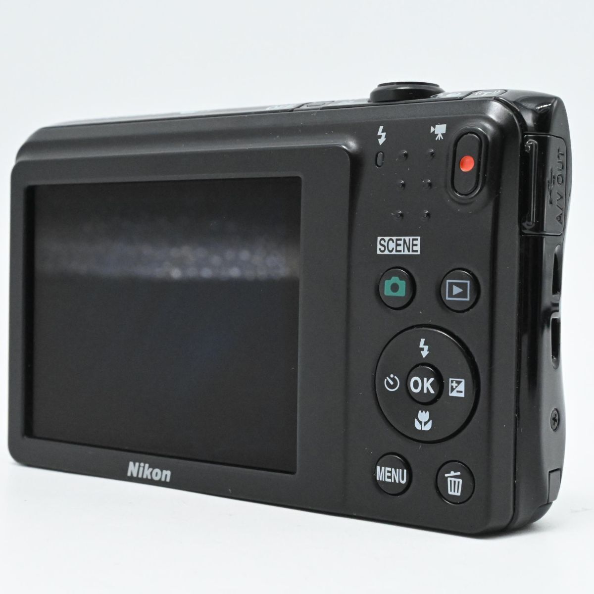 Nikon デジタルカメラ COOLPIX S3700 ブラック 光学8倍ズーム 2005万 