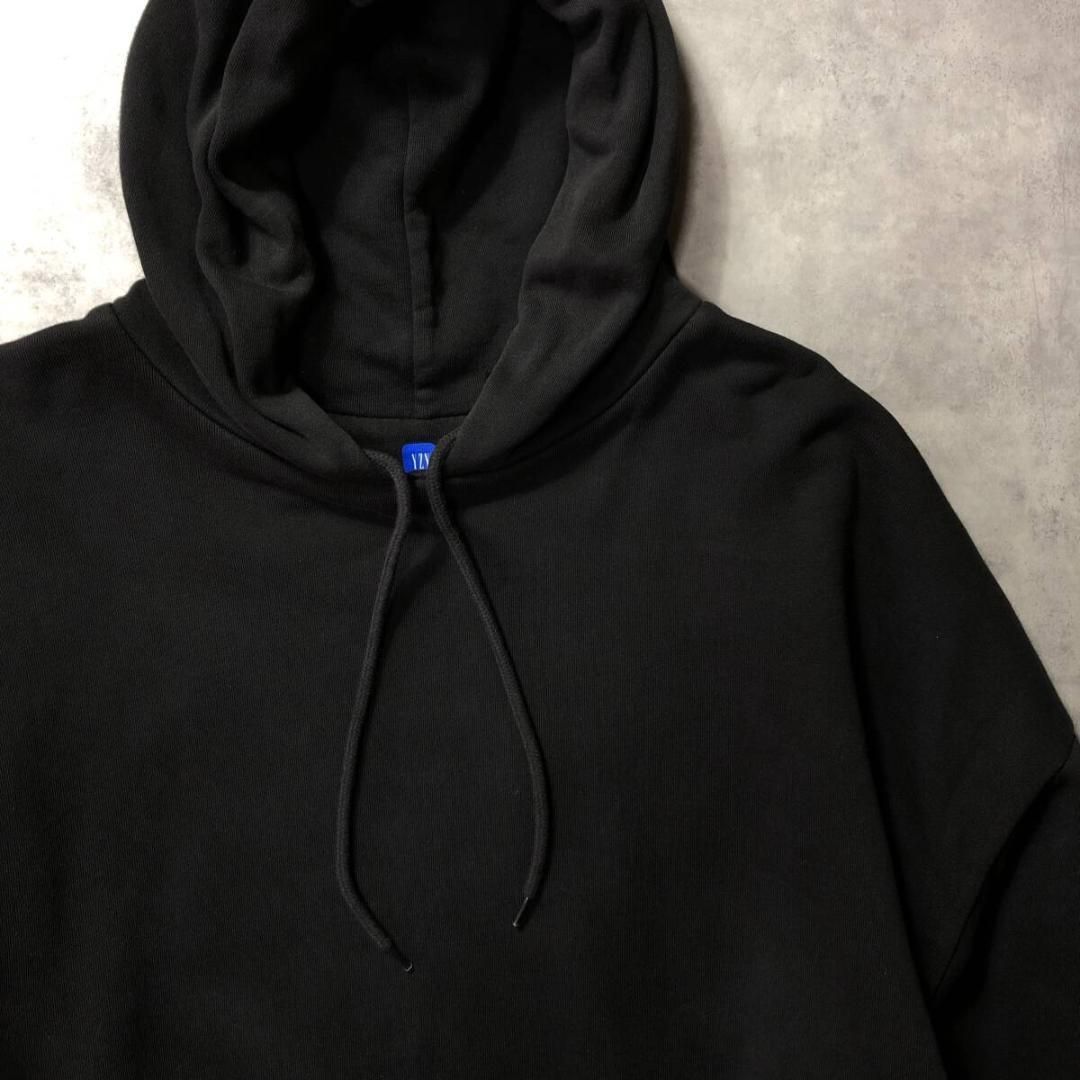 GQ3689 YEEZY GAP over size pull over foodie M 黒 ダブルフェイス スウェットプルオーバーパーカー イージー ギャップ YZY