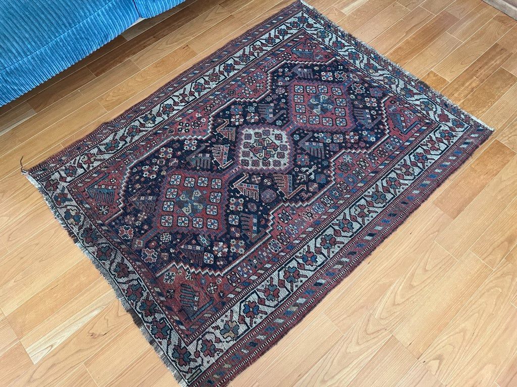 Antique Tribal Rug ハムセ 149 × 114 cm [GLR0482