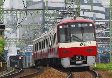京急600形4次車（更新車 行先点灯 SRアンテナ付き）増結4両編成セット