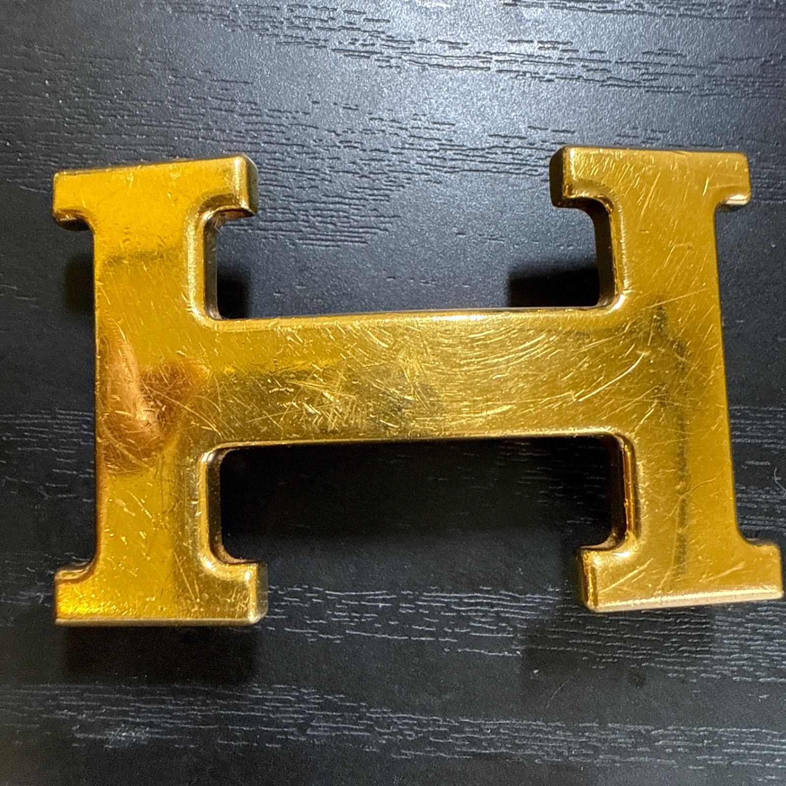 HERMES エルメス コンスタンスリバーシブルベルト80 ゴールドカラー