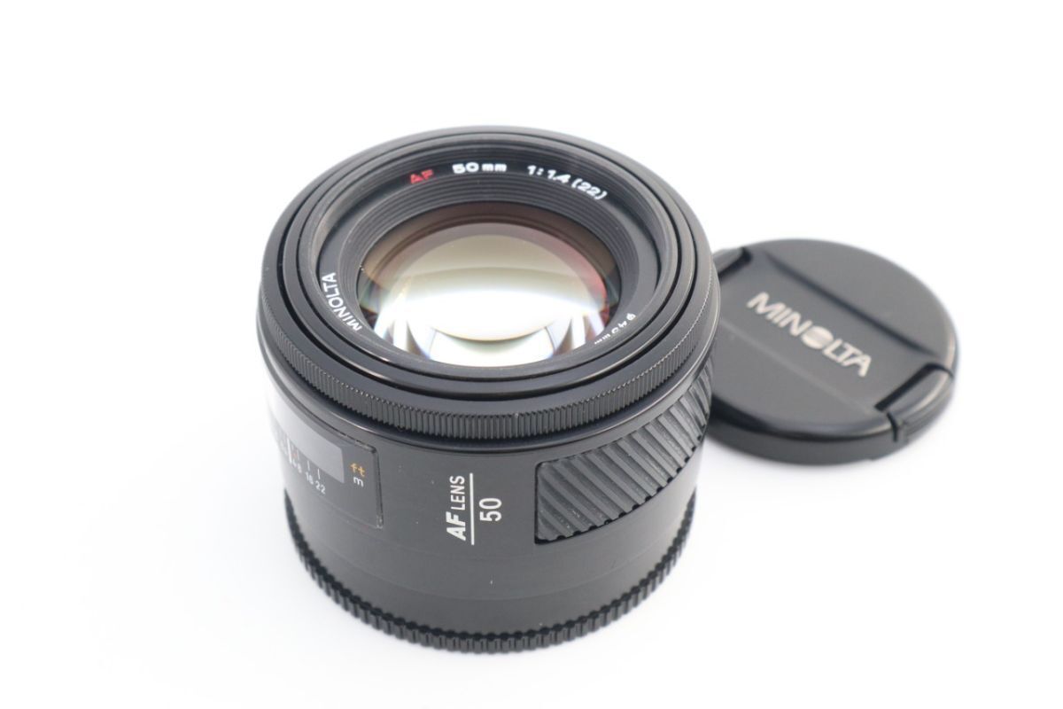 【極美品】動作◎ Minolta AF 50mm F1.4 ミノルタ 577 極美品】動作 Minolta AF 50mm F1 4 ミノルタ 577｜Yahoo!フリマ