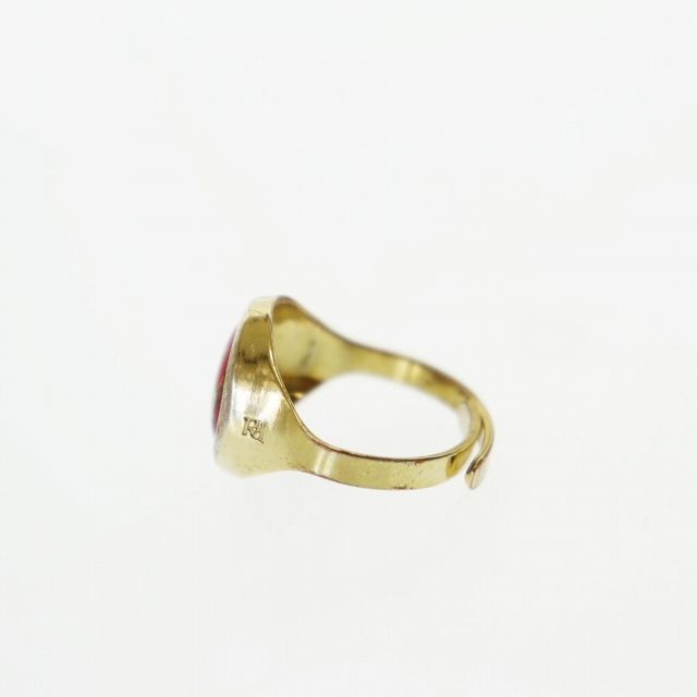 POINTLESS JOURNEY ⭐︎Toy Ring 王冠　レッド✖️ゴールド POINTLESS JOURNEY TOY RING 