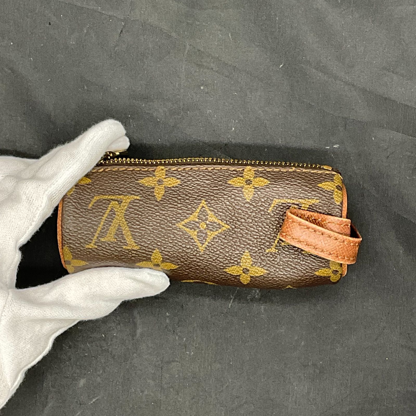 ヴィトン モノグラム エテュイトロワボールドゥゴルフ ボールケース