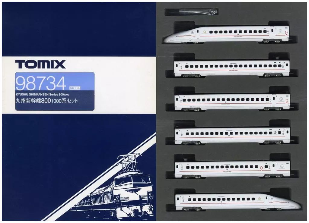 TOMIX 九州新幹線8001000系セット 98734 TOMIX 九州新幹線8001000系