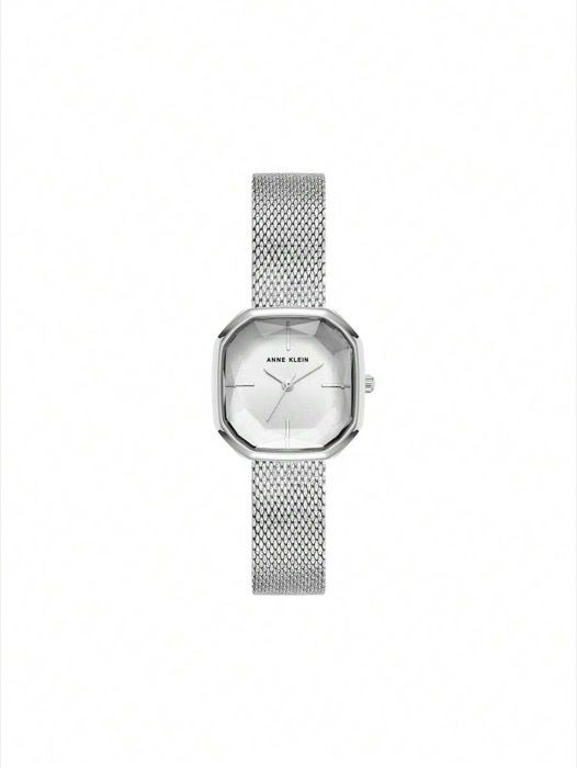 腕時計 レディース クォーツ レディース シルバー クォーツ ブレスレットウォッチ ステンレススチールメッシュ 調節 ブレスレットウォッチ レディース カジュアル アナログウォッチ